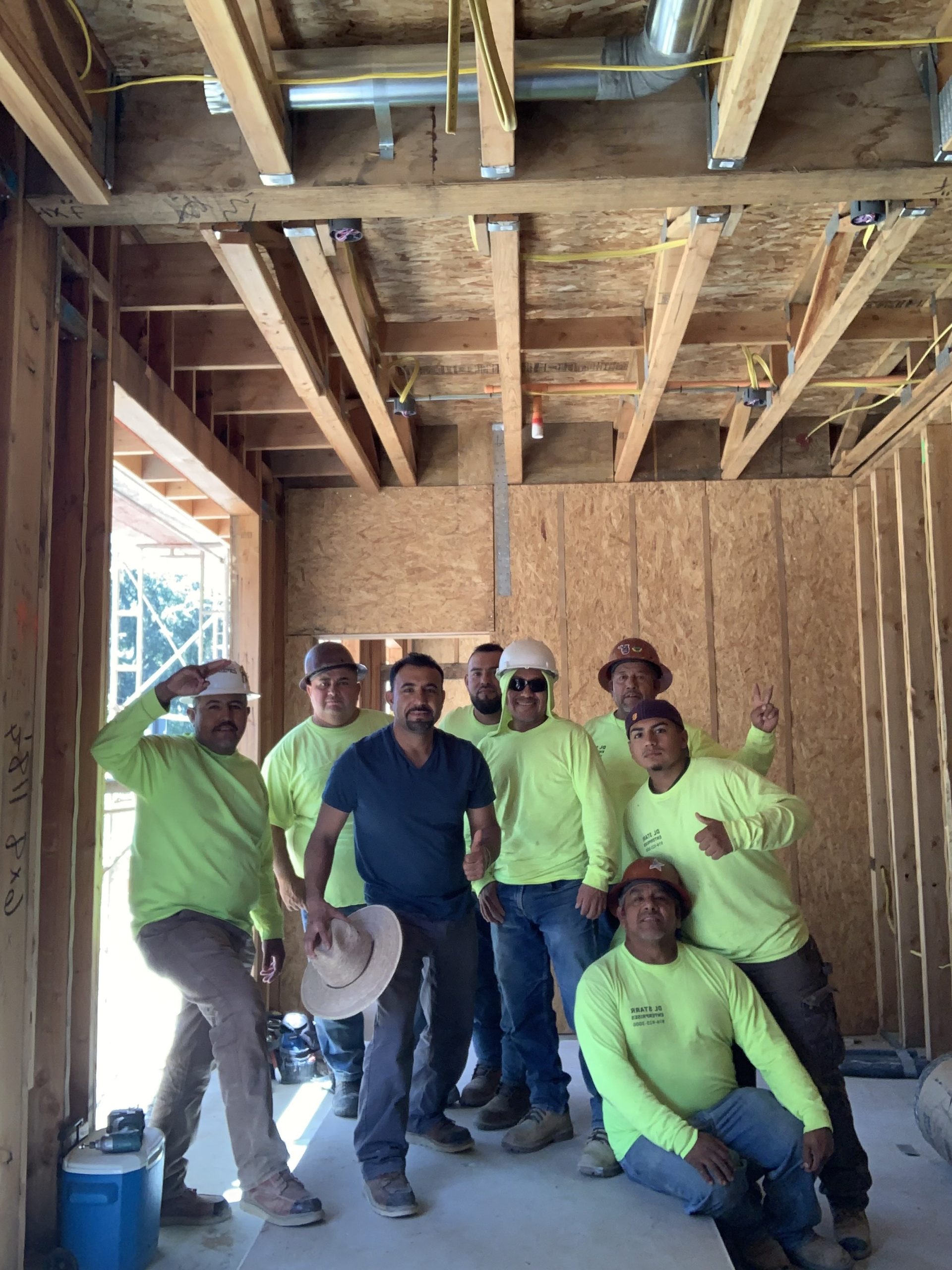 DL Starr Crew on Worksite