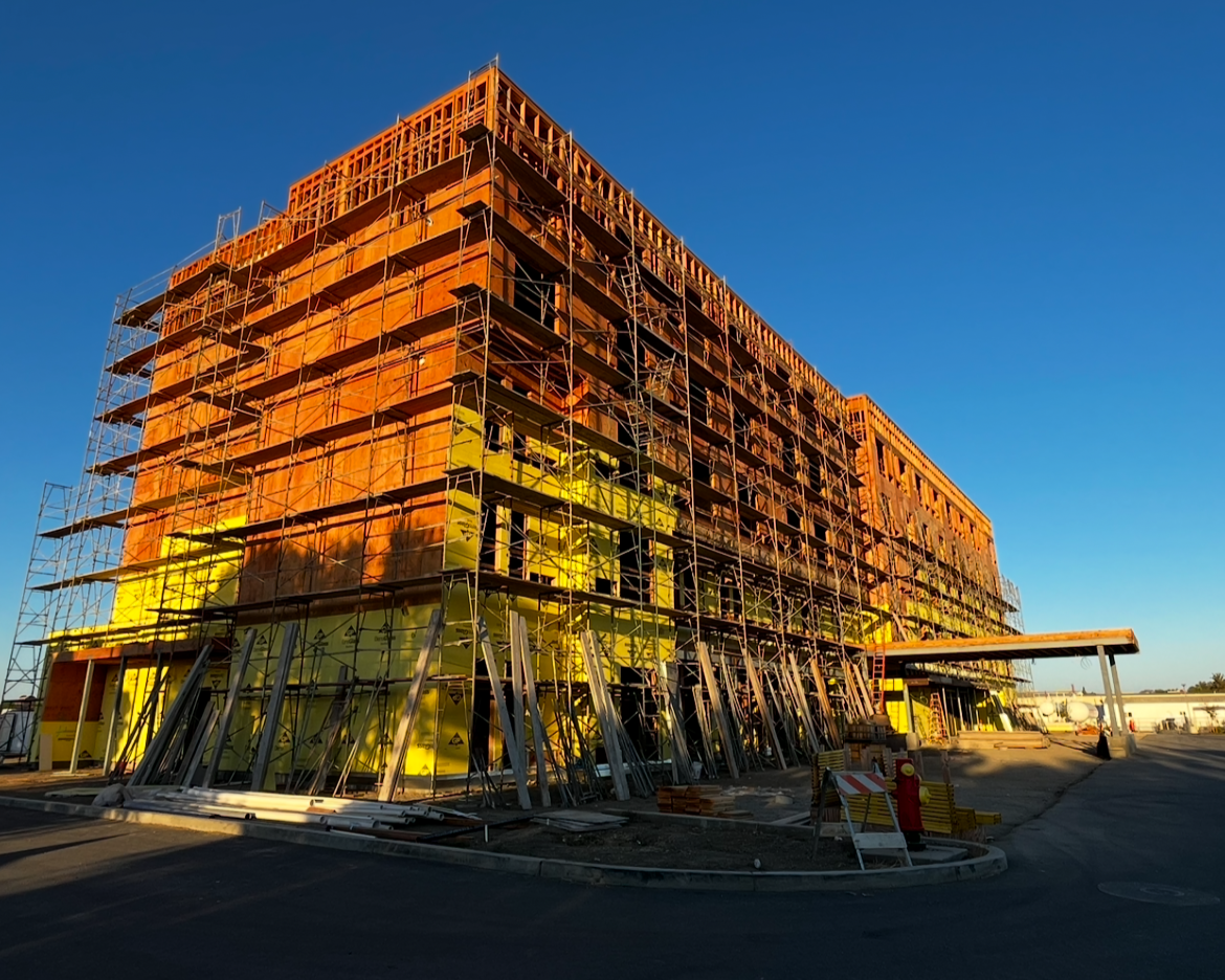 DL Starr Scaffolding Job